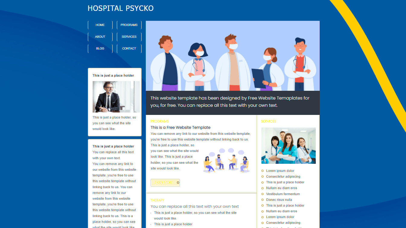 Psycko - Portal de Salud Mental - Captura de pantalla del proyecto